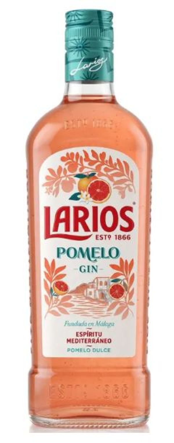 GIN LARIOS POMELO ROSA 0,70 L.